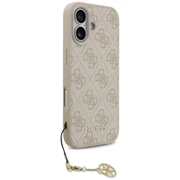 Guess 4G Charms Collection Magnētiskais viedtālruņa apvalks iPhone 17 - rozā
