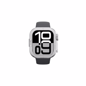 AmazingThing Titan Pro Metal Maciņš Apple Watch 11 46mm Aluminum - Sudraba