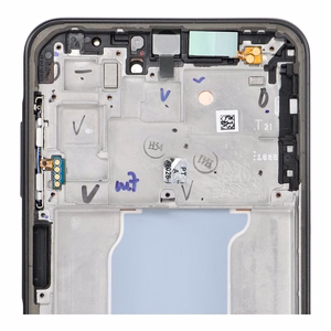 ServicePack LCD displejs SAMSUNG A26 5G A266B melns GH82-37049A