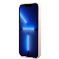 Viedtālruņa apvalks iPhone 13 mini 5.4 - rozā Silikona Logo plāksne MagSafe