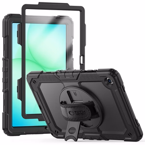 Tech-Protect Solid macins priekš Samsung Galaxy Tab A9+ / A11+ Plus 11.0 X210 / X215 / X216 / X230 / X235 / X236 - Melns