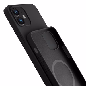 3mk silikona viedtālruņa apvalks iPhone 12 mini - melns