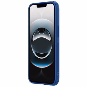 Nillkin Super Frosted Shield Pro viedtālruņa apvalks iPhone 16e - zils