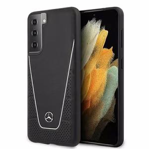 Mercedes Dynamic Line apvalks Samsung Galaxy S21+ - Melns