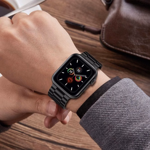 TECH-PROTECT STAINLESS APPLE WATCH 4 / 5 / 6 / 7 / 8 / 9 / SE / ULTRA 1 / 2 (42 / 44 / 45 / 49 MM) ЧЕРНЫЙ