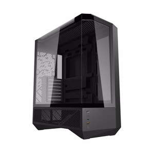 Darkflash DY460 datora korpuss (melns) + 4 ARGB ventilatori