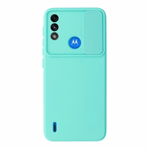 Camshield Soft viedtālruņa apvalks Motorola Moto E7 Power/E7i Power piparmētru krāsas