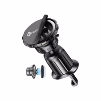 FORCELL F-GRIP MagElite magnētiskais auto turētājs ventilācijas atverei melns