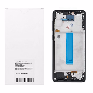 REWA OLED LCD displejs ar rāmi SAMSUNG A33 5G, melns