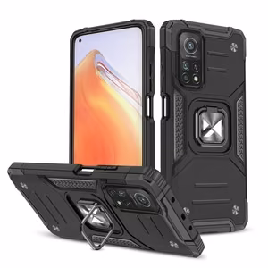 Wozinsky gredzena bruņu hibrīda apvalks + magnētiskais turētājs Mi Poco M4 Pro 5G / Redmi Note 11 5G (China) / Redmi Note 11T 5G / Redmi Note 11S 5G melns