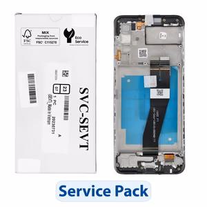 Servisa komplekts LCD ekrāns SAMSUNG A03s A037G GH81-21233A