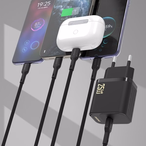Dudao A27CEU PD 25W GaN SB-C Wall Charger with USB-C Cable - Black