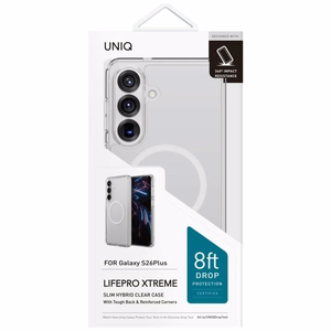 Uniq LifePro Xtreme Maciņš for Samsung Galaxy S26+ Magclick Charging - caurspīdīgs