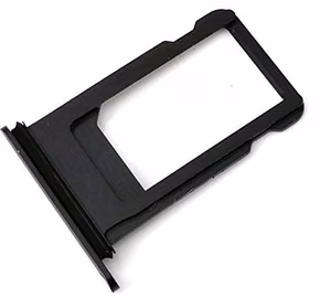 SIM card holder priekš iPhone 7 Plus melns (matted)