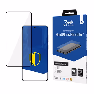 Rūdītais stikls 3mk HardGlass Max Lite melns Samsung Galaxy S25 Edge