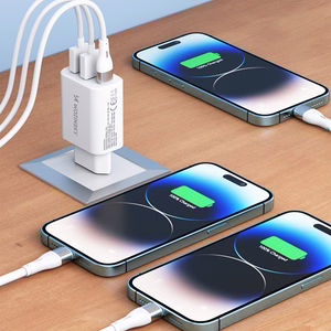 Wozinsky CWCUCW 30W USB-C 2x USB-A сетевое зарядное устройство - белый