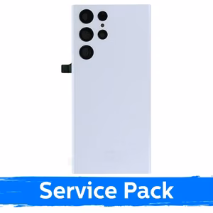 Aizmugurējais vāciņš saderīgs ar Samsung S908 S22 Ultra / Phantom balts / (Service Pack)