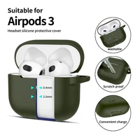 Tech-Protect silikona apvalks austiņām Apple AirPods 3 - zaļš
