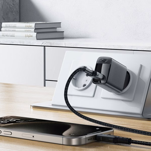 Acefast A90 lādētājs GaN USB-A QC 18W - melns