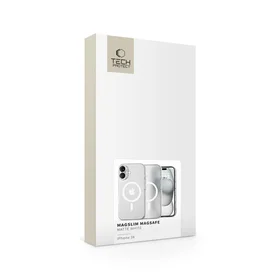 Tech-Protect MagSlim Magnētiskais viedtālruņa apvalks iPhone 16 - melns