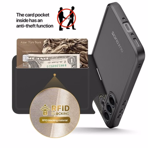 DUX DUCIS case RAFI II MAG with stand compatible with MagSafe for SAMSUNG A35 black