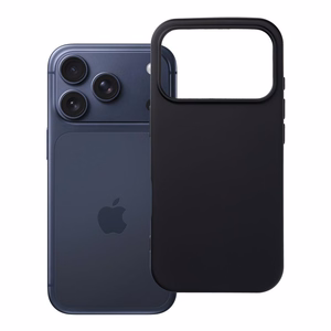 Silikona viedtālruņa apvalks IPHONE 17 Pro melns