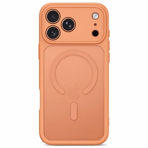 Tech-Protect BasicMag MagSafe maciņš, paredzēts iPhone 17 Pro / 18 Pro, matēti oranžs