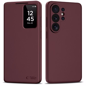 Tech-Protect Viedais Maks Maciņš for Samsung Galaxy S26 Ultra - bordo