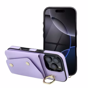 Case for iPhone 12 / 12 PRO Wonder with wallet lilac