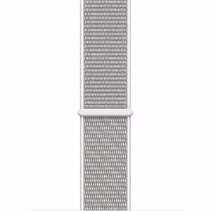 Crong Nylon Apple Watch sporta siksniņa, 38/40/41/42 mm, sudrabpelēka