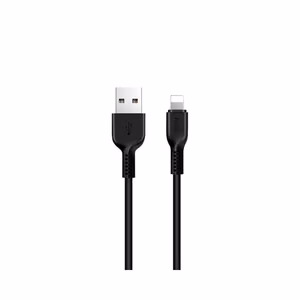 Cable USB A to Lightning Hoco 2.4A 1m X20 black