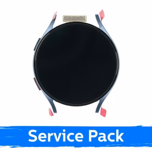 LCD Display Compatible Samsung R915 Watch 5 44mm with Frame / Silver / (Service Pack)
