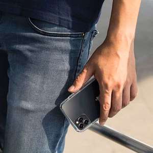 Uniq LifePro Tinsel viedtālruņa apvalks iPhone 11 Pro Max - melns