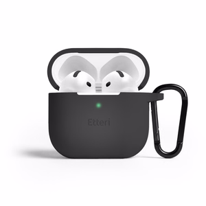 Etteri silikona maciņš AirPods 4 melns