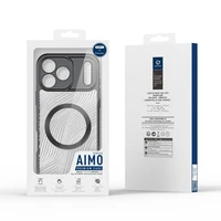 DUX DUCIS viedtālruņa apvalks AIMO MAG saderīgs ar MagSafe IPHONE 17 PRO MAX - melns