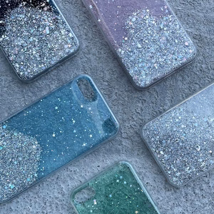 Star Glitter блестящий чехол для iPhone 13 Pro чёрный