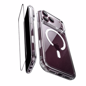 ESR Classic Hybrid MagSafe maciņš modelim iPhone 18 Pro / 17 Pro – caurspīdīgs