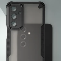 Matēts aizsargapvalks viedtālrunim Samsung Galaxy A16 4G / A16 5G melns