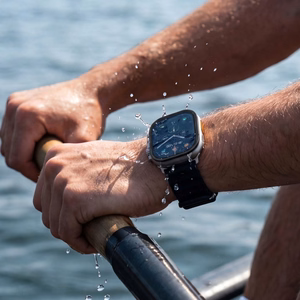 Tech-Protect rūdīts stikls 2 gab. Apple Watch Ultra 49mm melns