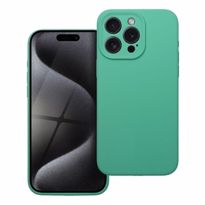 Case for iPhone 15 PRO MAX Silicone 2mm (camera protection) mint