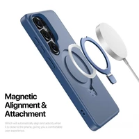 Futrālis Dux Ducis Yind Magnetic Stand Samsung S948 S26 Ultra tumši zils