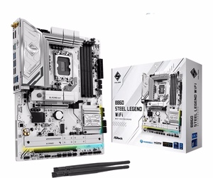 Asrock B860 Steel Legend WiFi mātesplate Intel B860 LGA 1851 (Socket V1) ATX