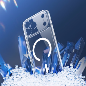 Dux Ducis Clin magnētiskais apvalks iPhone 17 Pro saderīgs ar MagSafe - caurspīdīgs