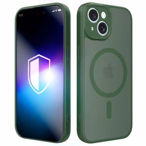 3mk Misty MagCase for iPhone 15 - green