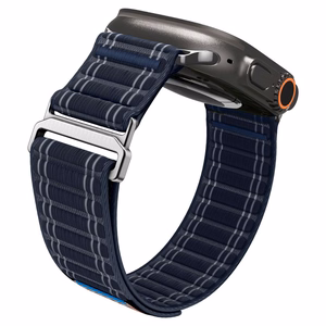 Spigen WBF0 ремешок для Apple Watch 44 / 45 / 46 / 49 mm — темно-синий