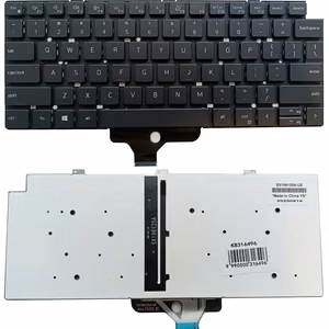 Klaviatūra DELL Latitude 5320, 5330, 5340, 7320, 7330, ar apgaismojumu, US