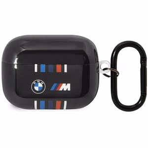 BMW BMAP22SWTK чехол AirPods Pro чёрный/чёрный Multiple Colored Lines