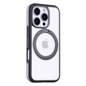 Torras Ostand R Fusion чехол для iPhone 16 Pro (Чёрный)