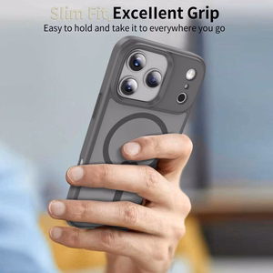 Tech-Protect MagMat MagSafe maciņš iPhone 17 Pro Max pelēks