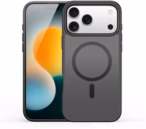 DUX DUCIS apvalks YIND saderīgs ar MagSafe, paredzēts IPHONE 17 PRO, melns